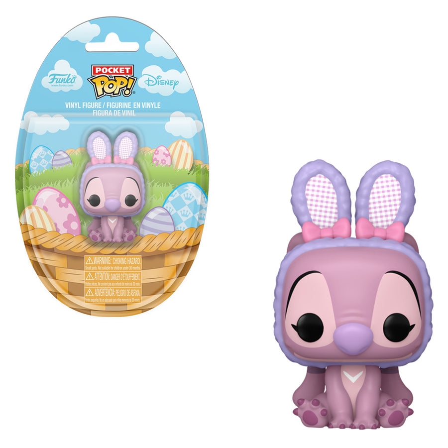 FUNKO POCKET POP DISNEY LILO & STITCH - EASTER BUNNY ANGEL (85823) BRINDE
