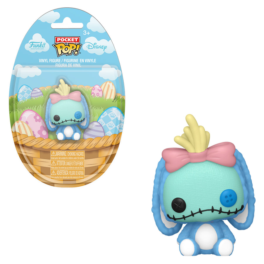 FUNKO POCKET POP DISNEY LILO & STITCH - EASTER BUNNY SCRUMP (85824) BRINDE