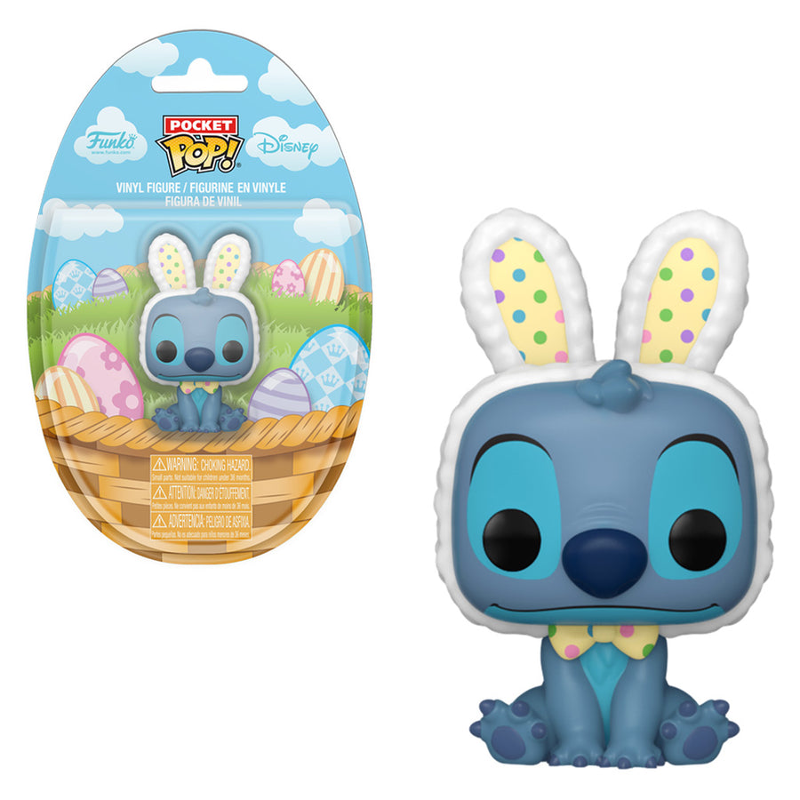 FUNKO POCKET POP DISNEY LILO & STITCH - EASTER BUNNY STITCH (85825) BRINDE
