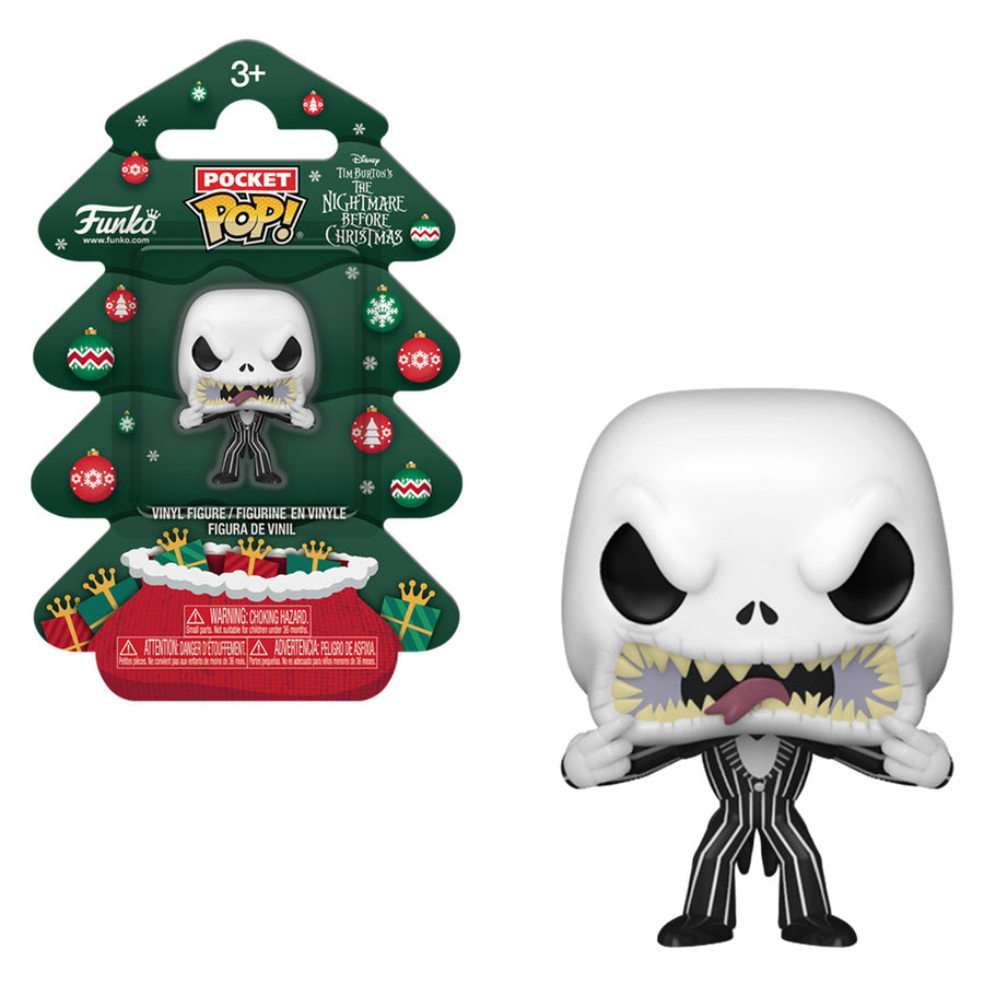 FUNKO POCKET POP DISNEY THE NIGHT BEFORE CHRISTMAS HOLIDAY - JACK SKELLINGTON (86093) BRINDE