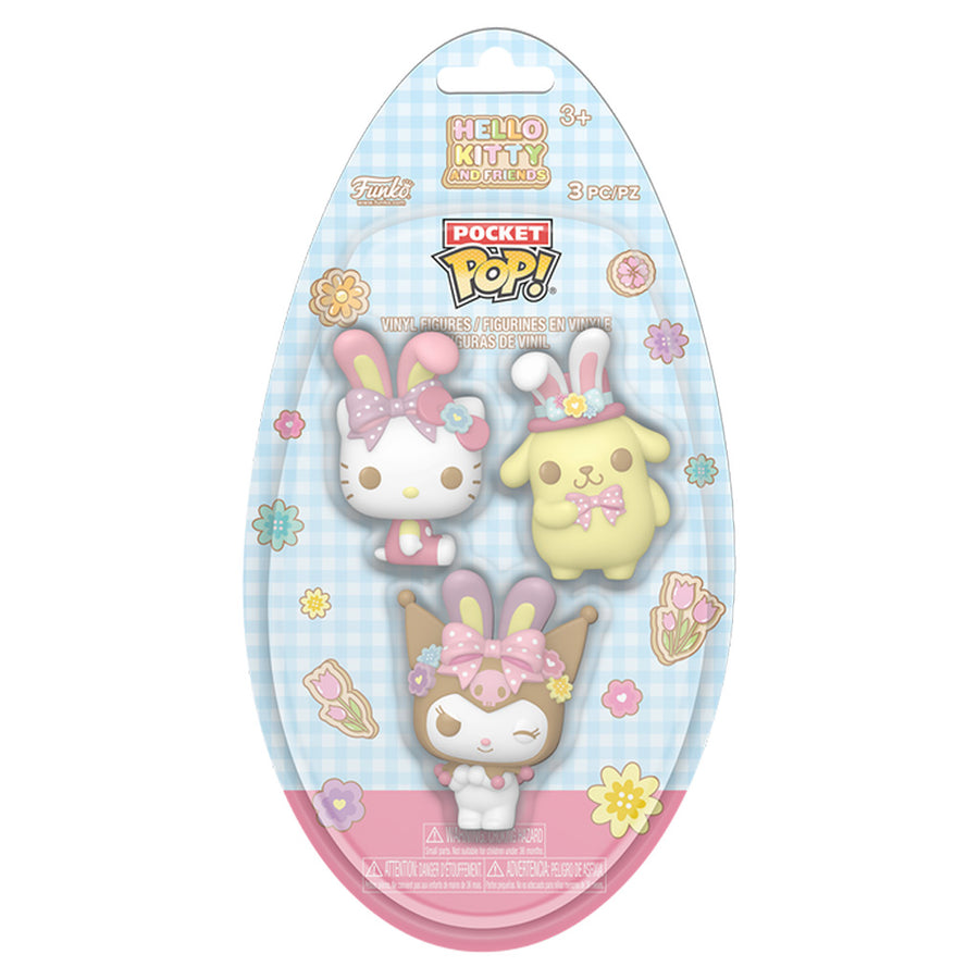 FUNKO POCKET POP HELLO KITTY AND FRIENDS SPRING HOLIDAY 3-PACK (89035)