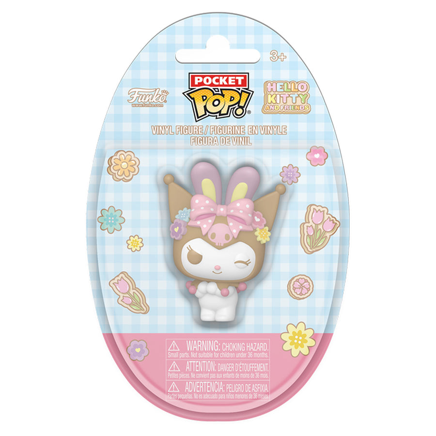 FUNKO POCKET POP HELLO KITTY AND FRIENDS SPRING HOLIDAY - KUROMI (89033) BRINDE