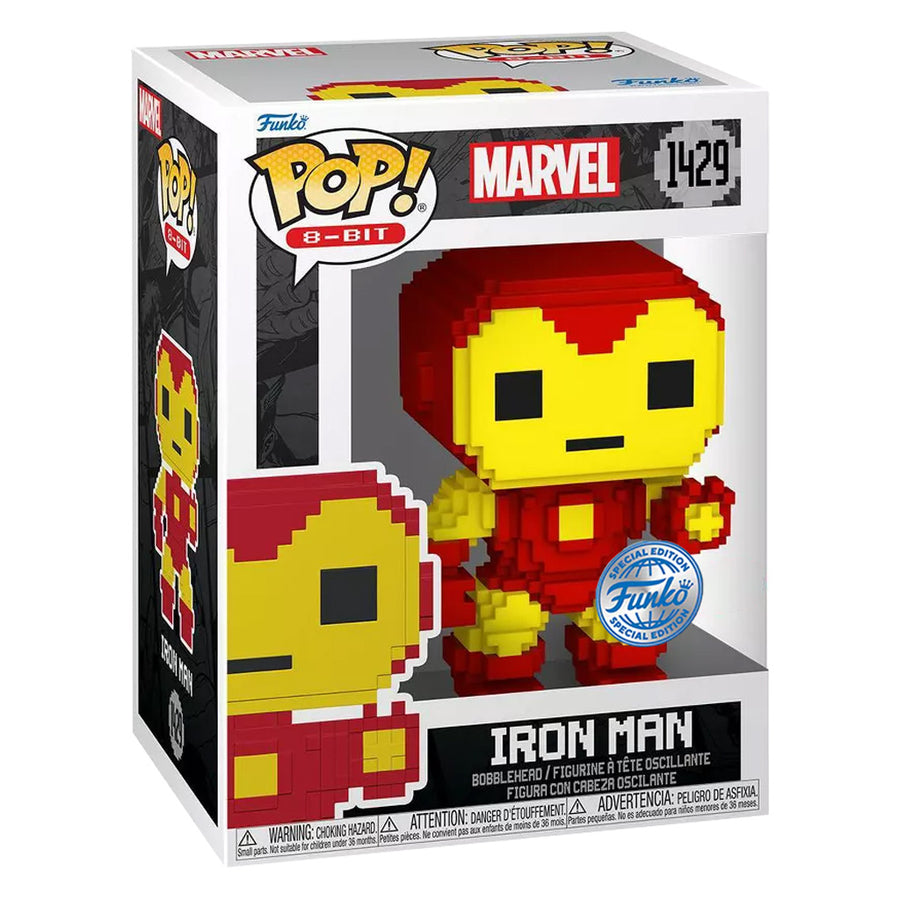 FUNKO POP 8-BIT MARVEL EXCLUSIVE - IRON MAN 1429