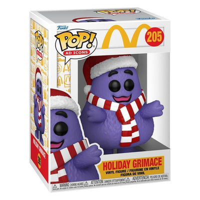FUNKO POP AD ICONS MCDONALDS - HOLIDAY GRIMACE 205