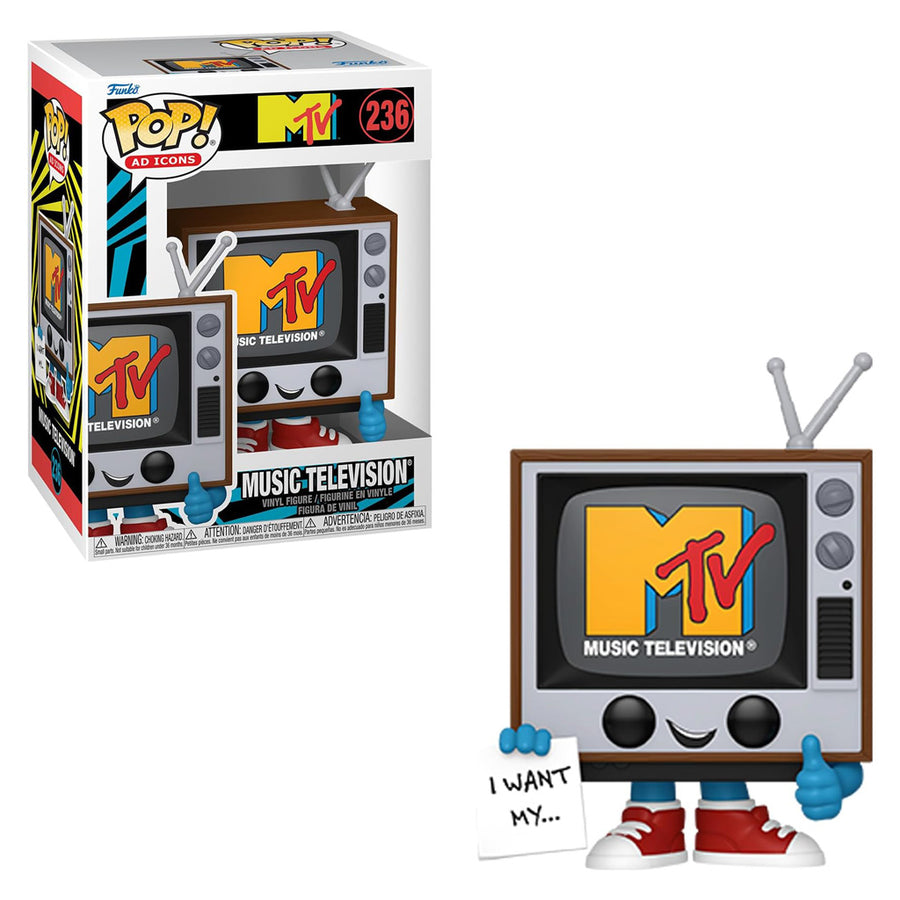 FUNKO POP AD ICONS MTV - MUSIC TELEVISION 236