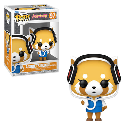 FUNKO POP AGGRETSUKO - AGGRETSUKO WITH HEADPHONES 97