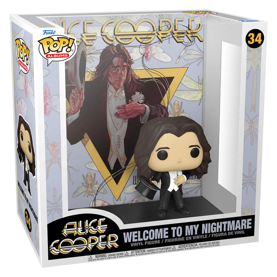 FUNKO POP ALBUMS ALICE COOPER - WELCOME TO MY NIGHTMARE 34 (64038)