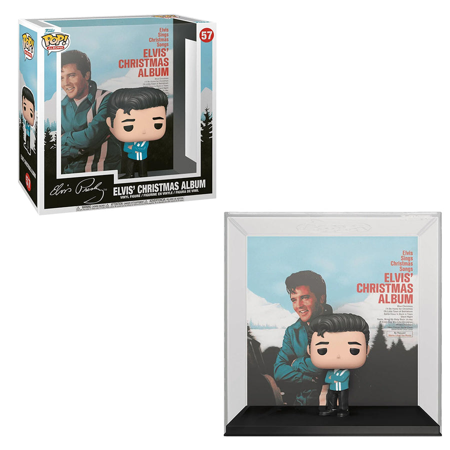 FUNKO POP ALBUMS ELVIS' CHRISTMAS ALBUM 57 (65621) BRINDE