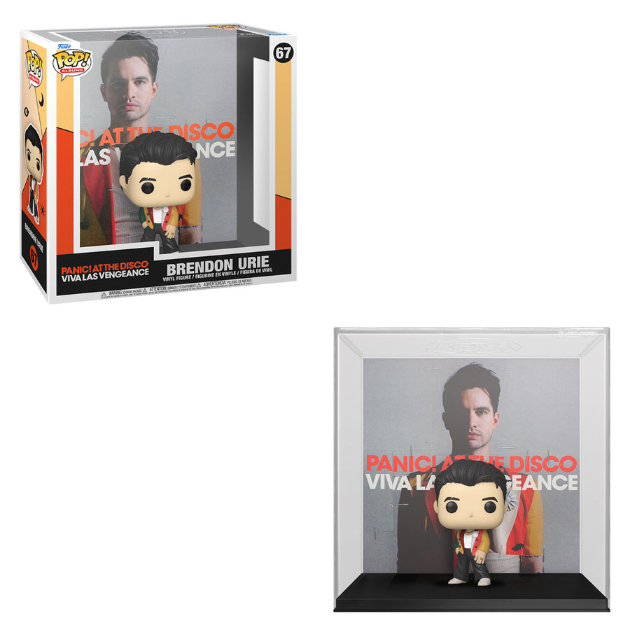FUNKO POP ALBUMS PANIC! AT THE DISCO VIVA LAS VENGEANCE - BRENDON URIE 67 BRINDE