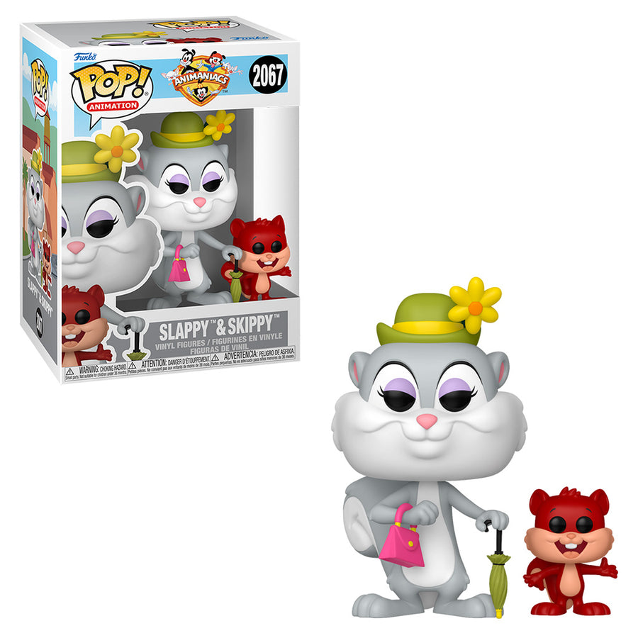 FUNKO POP ANIMATION ANIMANIACS - SLAPPY & SKIPPY 2067