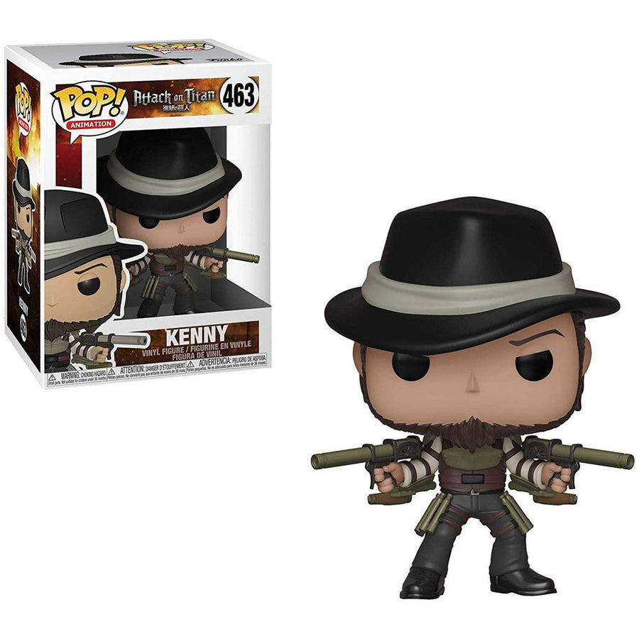 FUNKO POP ANIMATION ATTACK ON TITAN - KENNY 463 BRINDE