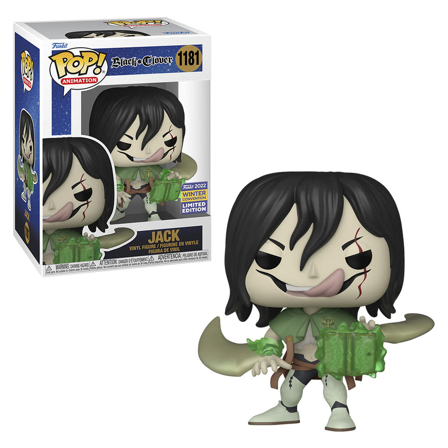 FUNKO POP ANIMATION BLACK CLOVER WINTER CONVENTION 2022 - JACK 1181 BRINDE