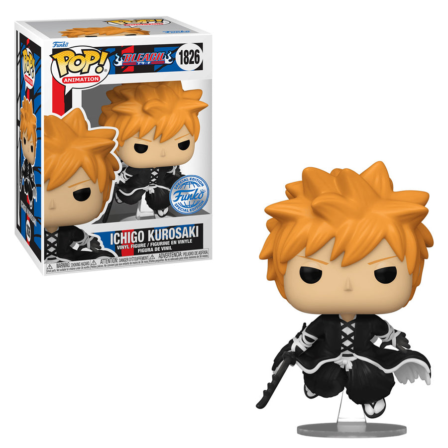 FUNKO POP ANIMATION BLEACH EXCLUSIVE - ICHIGO 1826 BRINDE