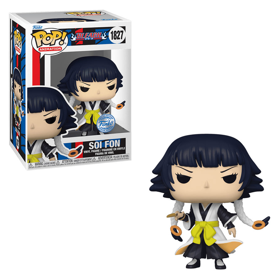 FUNKO POP ANIMATION BLEACH EXCLUSIVE - SOI FON 1827 BRINDE