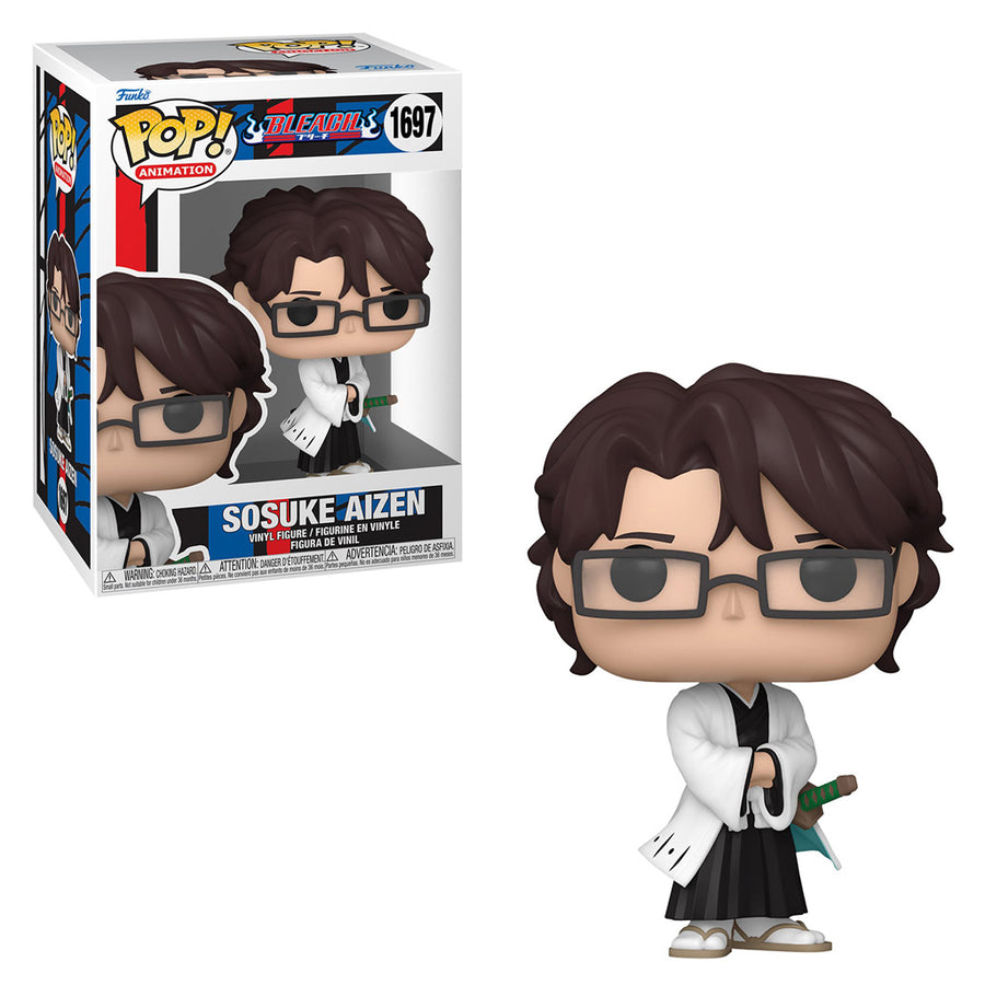 FUNKO POP ANIMATION BLEACH - SOSUKE AIZEN 1697 BRINDE