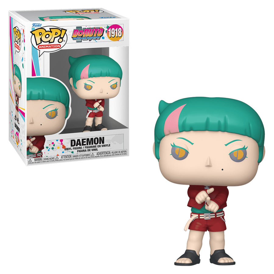 FUNKO POP ANIMATION BORUTO: NARUTO NEXT GENERATIONS - DAEMON 1918 BRINDE