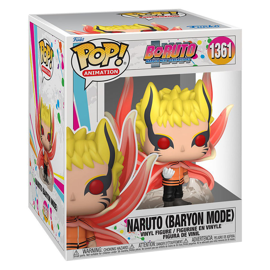 FUNKO POP ANIMATION BORUTO: NARUTO NEXT GENERATIONS SUPER SIZED - NARUTO BARYON MODE 1361