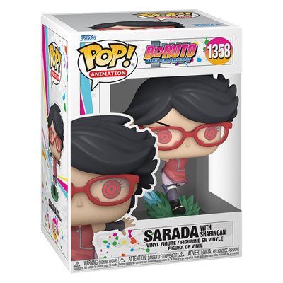 FUNKO POP ANIMATION BORUTO: NARUTO NEXT GENERATIONS - UCHIHA SARADA WITH SHARINGAN 1358