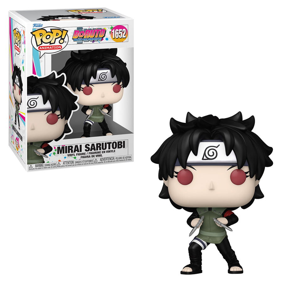 FUNKO POP ANIMATION BORUTO: NARUTO NEXT GENERATIONS - MIRAI SARUTOBI 1652 BRINDE