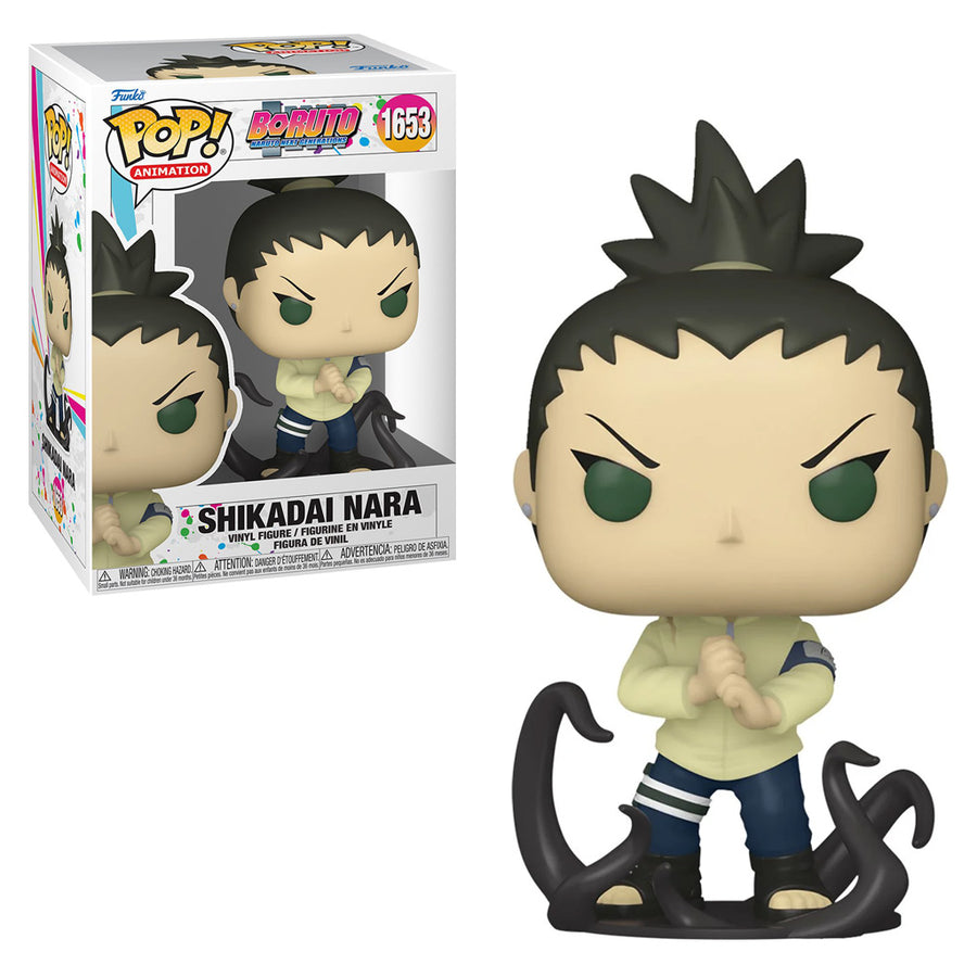 FUNKO POP ANIMATION CHASE BORUTO: NARUTO NEXT GENERATIONS - SHIKADAI NARA 1653 BRINDE