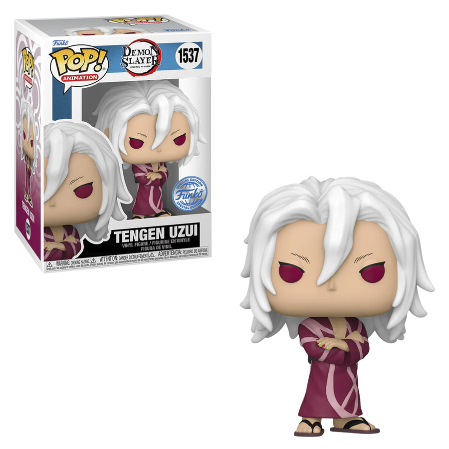 FUNKO POP ANIMATION DEMON SLAYER: KIMETSU NO YAIBA EXCLUSIVE - TENGEN UZUI 1537 BRINDE