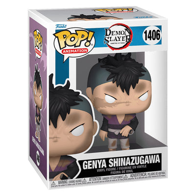FUNKO POP ANIMATION DEMON SLAYER: KIMETSU NO YAIBA - GENYA SHINAZUGAWA 1406