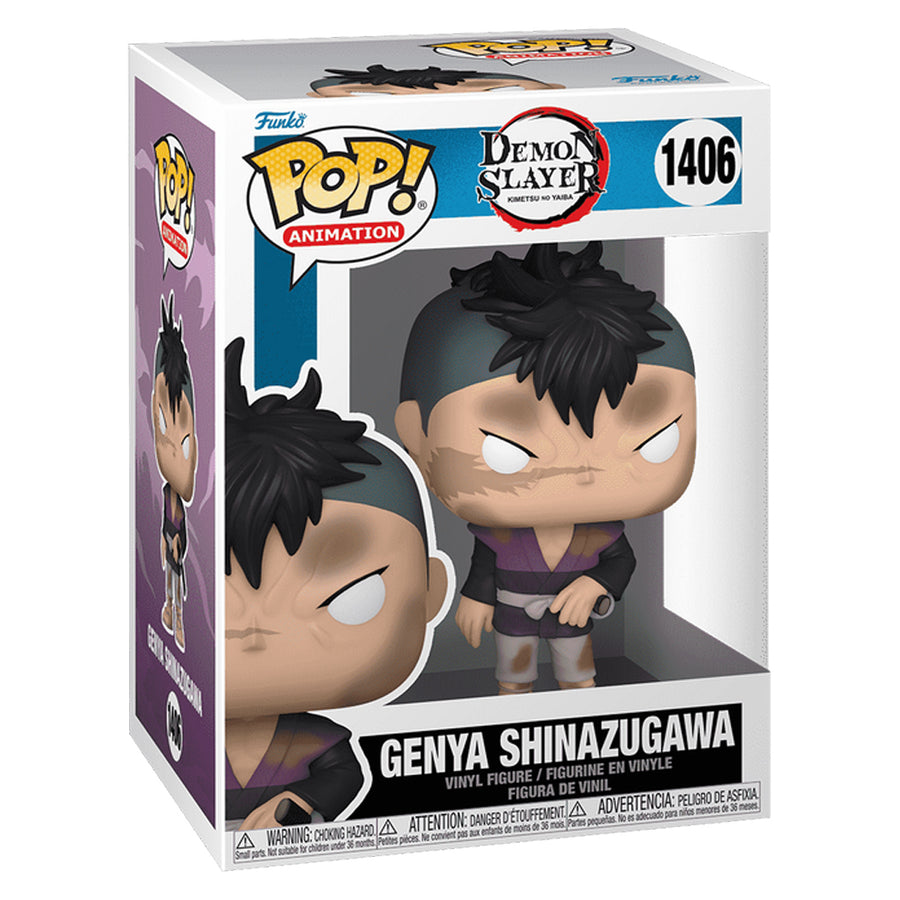 FUNKO POP ANIMATION DEMON SLAYER: KIMETSU NO YAIBA - GENYA SHINAZUGAWA 1406