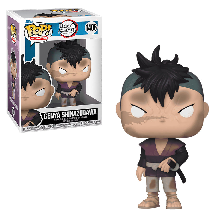 FUNKO POP ANIMATION DEMON SLAYER: KIMETSU NO YAIBA - GENYA SHINAZUGAWA 1406