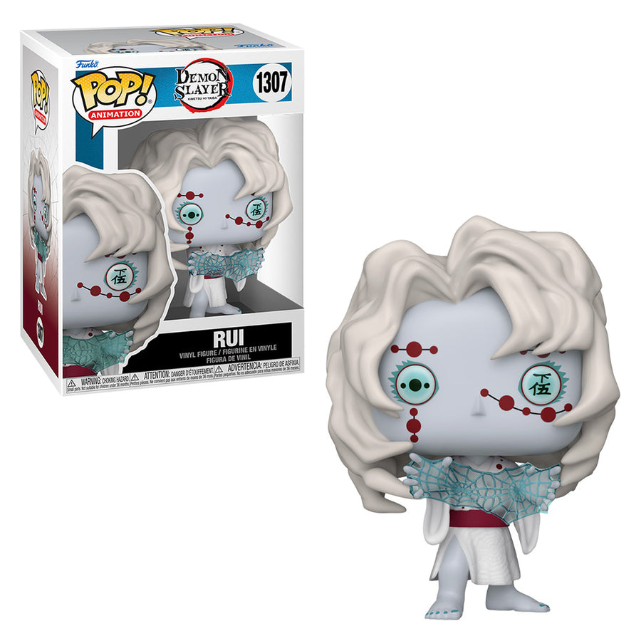 FUNKO POP ANIMATION DEMON SLAYER: KIMETSU NO YAIBA - RUI (LUA INFERIOR 5) 1307 BRINDE