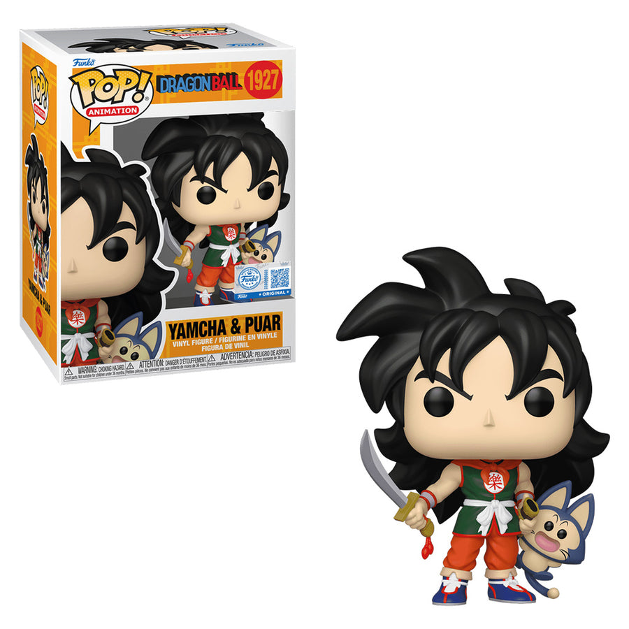 FUNKO POP ANIMATION DRAGON BALL EXCLUSIVE - YAMCHA & PUAR 1927