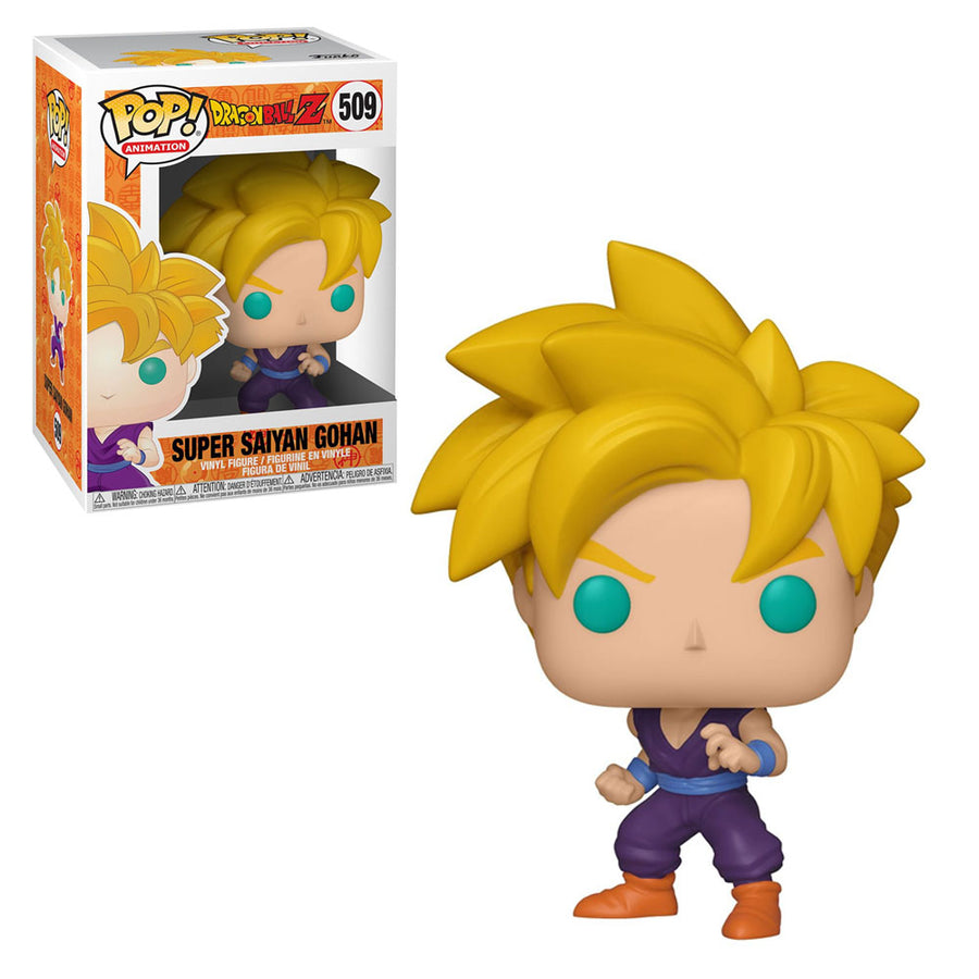 FUNKO POP ANIMATION DRAGON BALL Z EXCLUSIVE - SUPER SAIYAN GOHAN 509 BRINDE