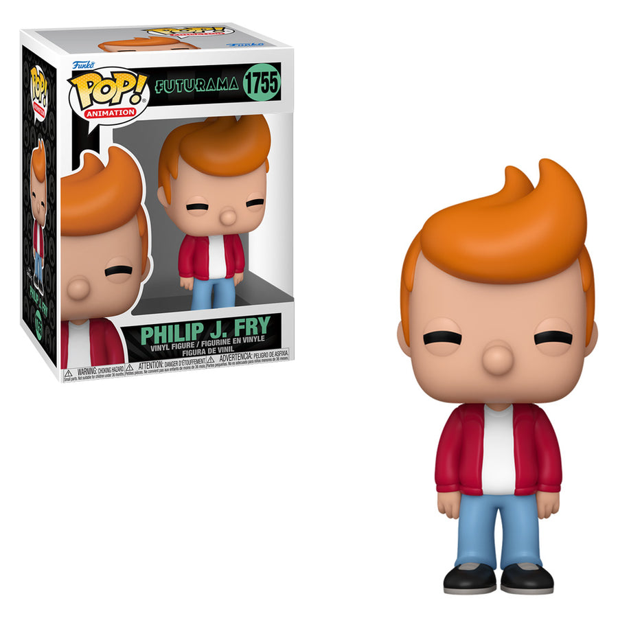 FUNKO POP ANIMATION FUTURAMA - PHILIP J. FRY 1755 BRINDE
