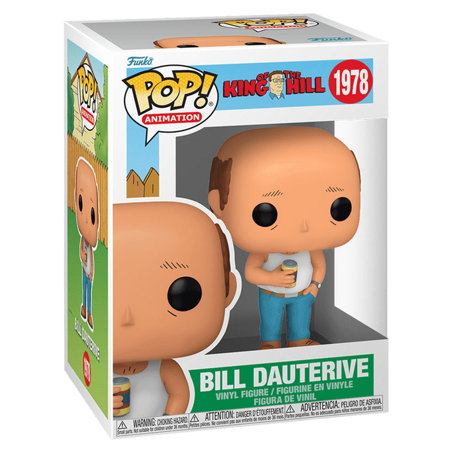 FUNKO POP ANIMATION KING OF THE HILL - BILL DAUTERIVE 1978