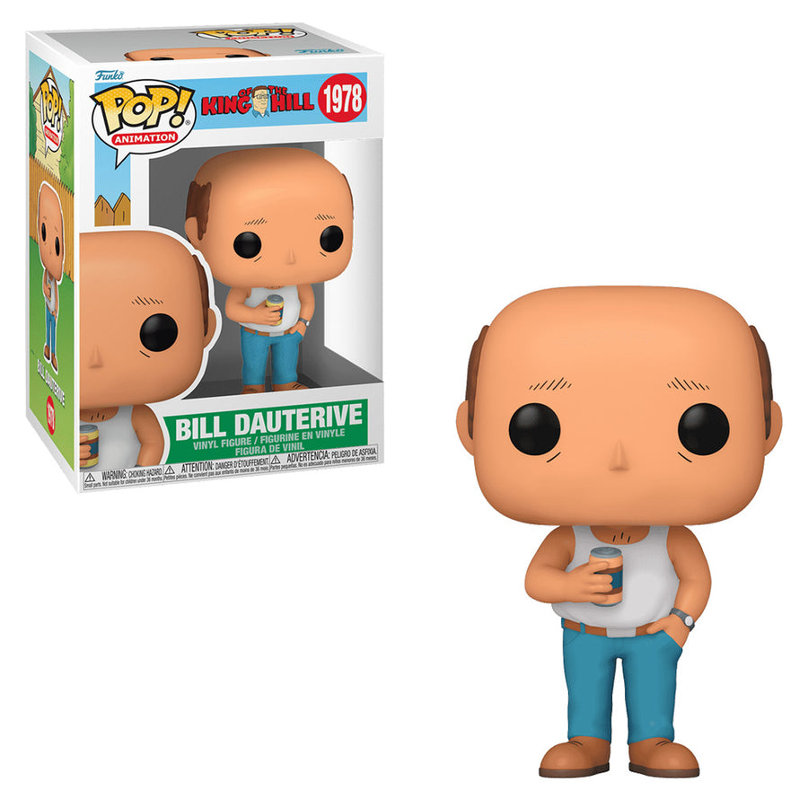FUNKO POP ANIMATION KING OF THE HILL - BILL DAUTERIVE 1978 BRINDE