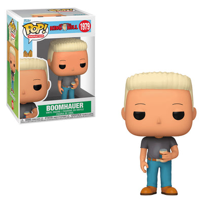 FUNKO POP ANIMATION KING OF THE HILL - BOOMHAUER 1979