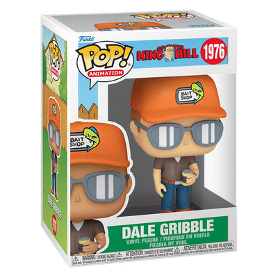 FUNKO POP ANIMATION KING OF THE HILL - DALE GRIBBLE 1976