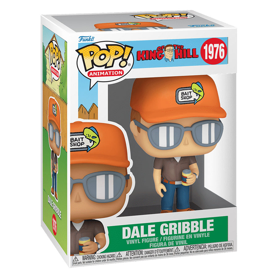 FUNKO POP ANIMATION KING OF THE HILL - DALE GRIBBLE 1976