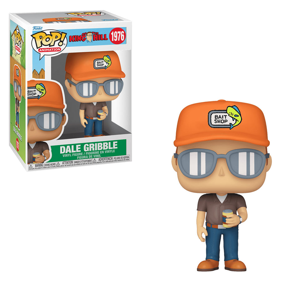 FUNKO POP ANIMATION KING OF THE HILL - DALE GRIBBLE 1976