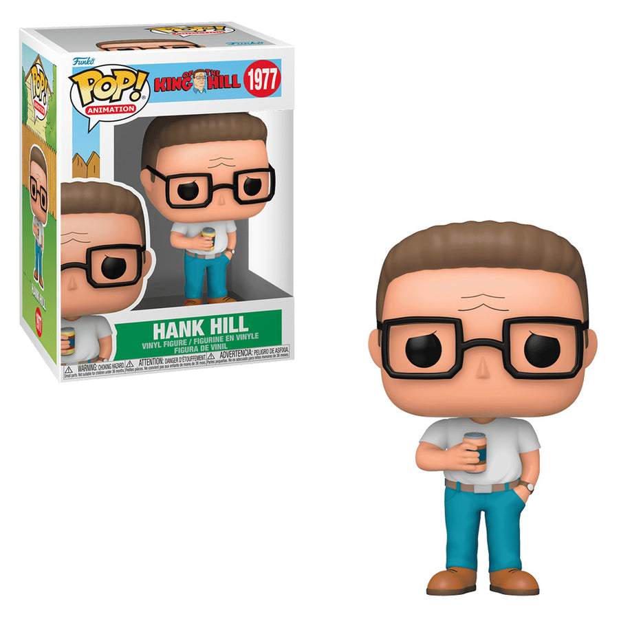 FUNKO POP ANIMATION KING OF THE HILL - HANK HILL 1977 BRINDE