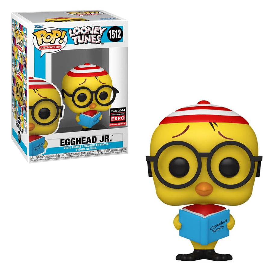 FUNKO POP ANIMATION LOONEY TUNES EXPO 2024 - EGGHEAD JR. 1512 BRINDE