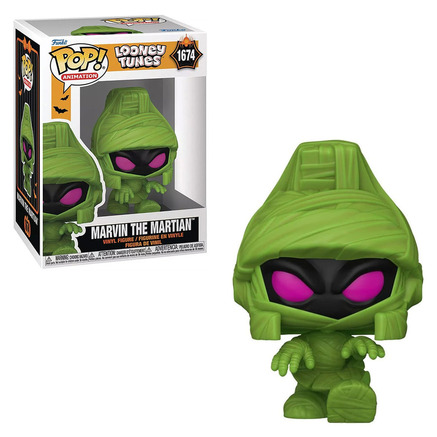 FUNKO POP ANIMATION LOONEY TUNES HALLOWEEN - MARTIN THE MARTIAN 1674 BRINDE