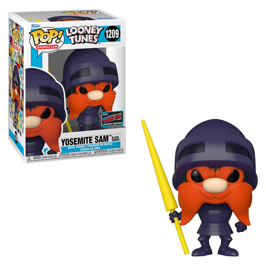 FUNKO POP ANIMATION LOONEY TUNES NEW YORK COMIC CON 2022 - YOSEMITE SAM BLACK KNIGHT 1209