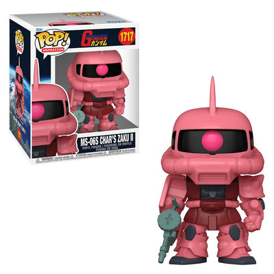 FUNKO POP ANIMATION MOBILE SUIT GUNDAM SUPER SIZED POP 6" EXCLUSIVE - MS-06S CHAR'S ZAKU II 1717