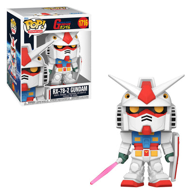 FUNKO POP ANIMATION MOBILE SUIT GUNDAM SUPER SIZED POP 6" EXCLUSIVE - RX-78-2 GUNDAM 1716