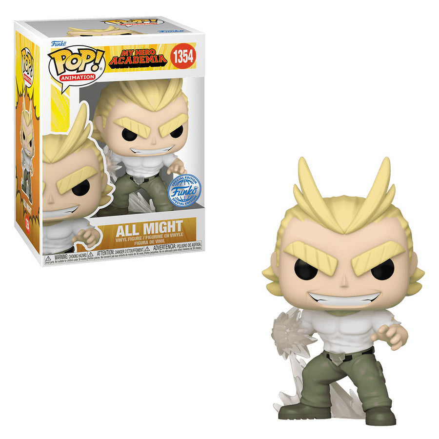 FUNKO POP ANIMATION MY HERO ACADEMIA EXCLUSIVE - ALL MIGHT 1354 BRINDE