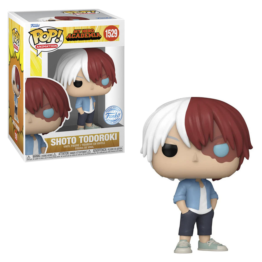 FUNKO POP ANIMATION MY HERO ACADEMIA S5 EXCLUSIVE - SHOTO TODOROKI 1529 BRINDE