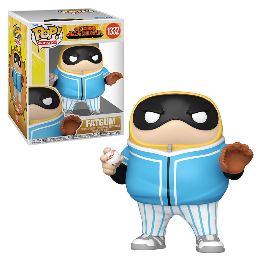 FUNKO POP ANIMATION MY HERO ACADEMIA SUPER SIZED - LEAGUE BASEBALL FATGUM 1332 BRINDE