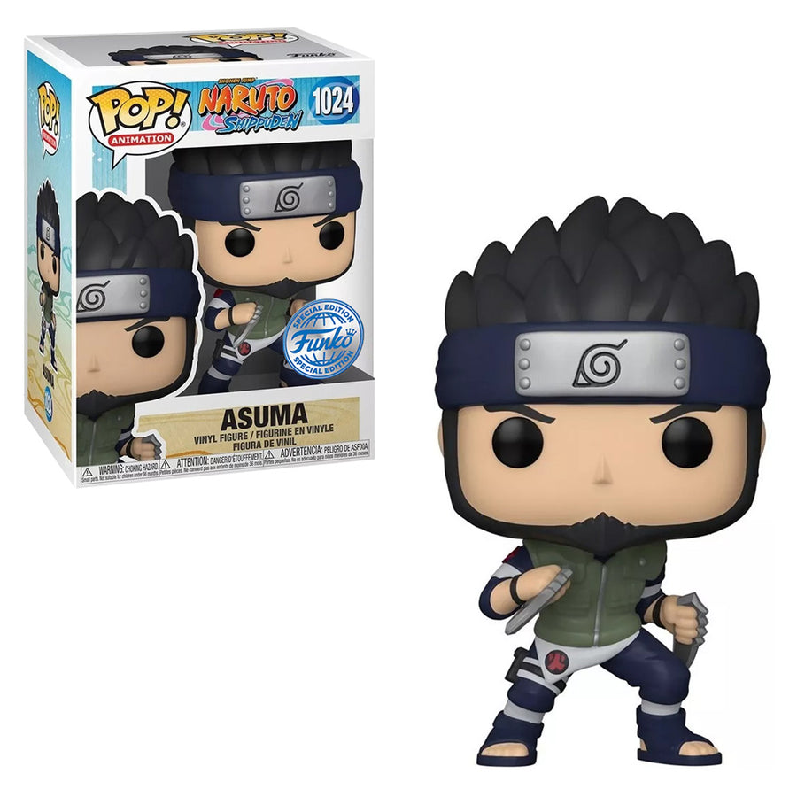 FUNKO POP ANIMATION NARUTO SHIPPUDEN EXCLUSIVE - ASUMA 1024 BRINDE