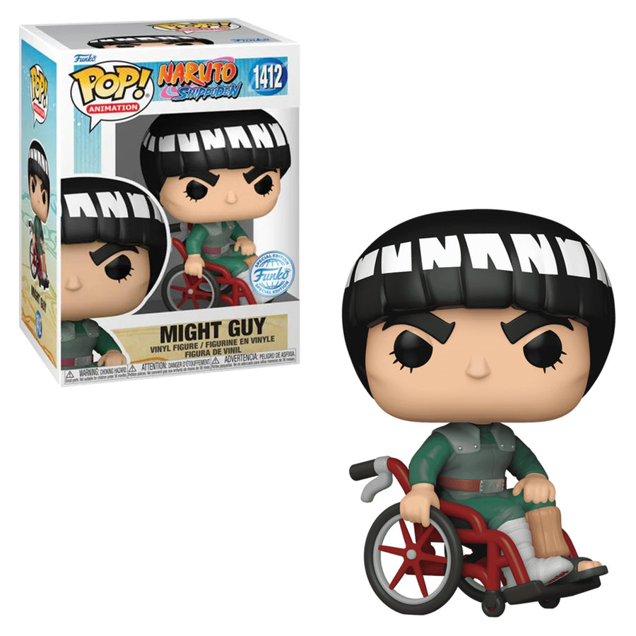 FUNKO POP ANIMATION NARUTO SHIPPUDEN EXCLUSIVE - MIGHT GUY 1412 BRINDE