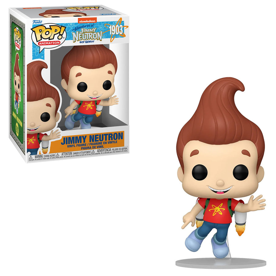 FUNKO POP ANIMATION NICKELODEON THE ADVENTURES OF JIMMY NEUTRON BOY GENIUS - JIMMY NEUTRON 1903 BRINDE